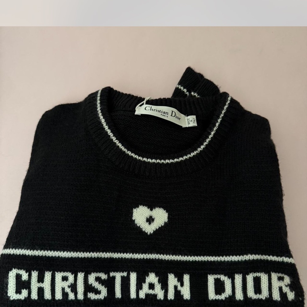 Knitted Heart Sweater